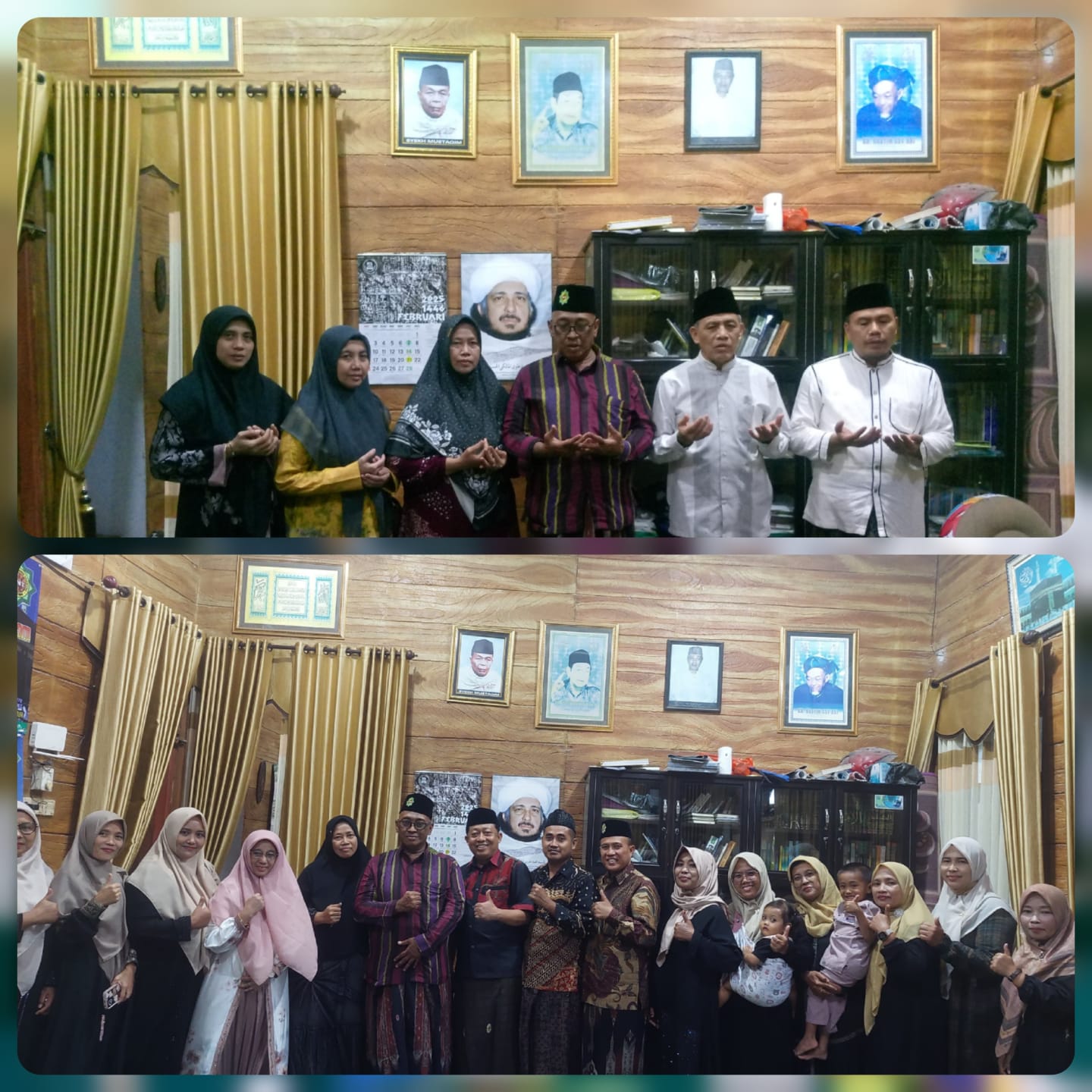 General Manager KSPPS BMT Mandiri Sejahtera Jawa Timur ( Bpk. H.M. Ayubi Chozin ) menerima tamu silaturrahmi dari Pengasuh Ponpes Nurul Falah Jl. Ketintang Timur Surabaya dan Penyusun Buku Tilawati (Bpk.Drs.KH.Ali Muaffa,M.Ag) dan Pengurus Tilawati Kabupa