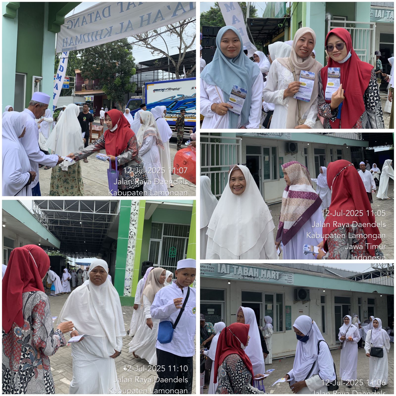 Kegiatan promosi KSPPS BMT MANDIRI SEJAHTERA KANTOR CABANG KRANJI DALAM ACARA Festival Muharram IAI TABAH.