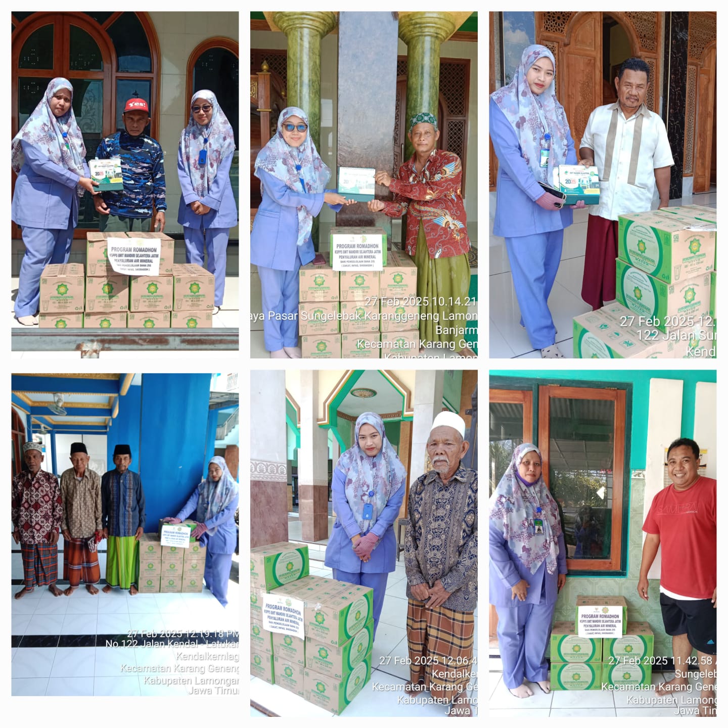 Penyerahan Beras untuk  Pondok Pesantren di sekitar wilayah kantor cabang SUGIO