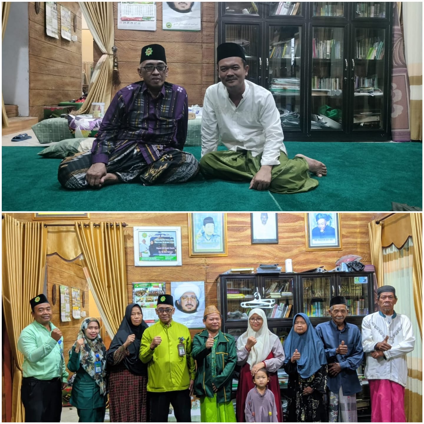  General Manager KSPPS BMT Mandiri Sejahtera Jawa Timur (Bp.H.M.Ayubi Chozin) menerima tamu silaturrahmi dari Ketua MWC NU Ujungpangkah Gresik( Gus Nafisul Athok,M.Ag ) dan Pengasuh Ponpes Al Falah Petung Panceng Gresik (Bp.KH.Mukhozim) do ruang tamu KSPP