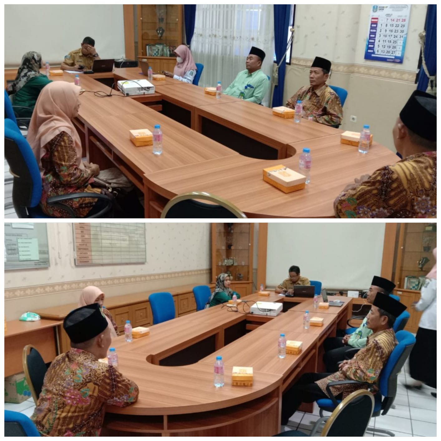 Interview dan Verifikasi Dokumen dalam rangka Proses Pelaksanaan Pemeriksaan Kesehatan KSPPS BMT Mandiri Sejahtera Tahun Buku 2023 di  Kantor Dinas Koperasi dan UKM Provinsi Jawa Timur