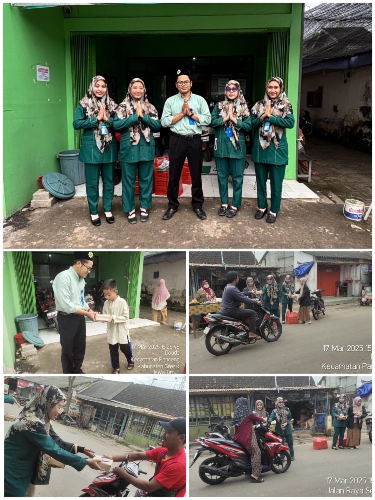 Pembagian Takjil Kantor Cabang SEKAPUK