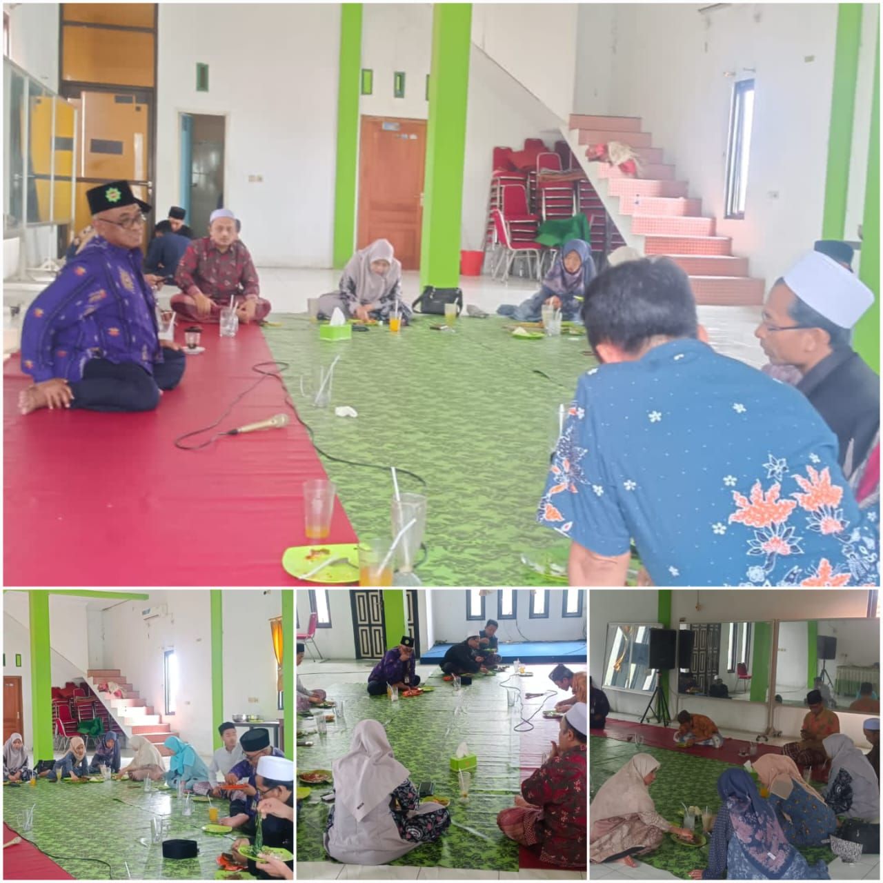 General Manager KSPPS BMT Mandiri Sejahtera Jawa Timur (Bp.H.M.Ayubi Chozin) dalam acara Rapat Umum Pemegang Saham (RUPS) Tahun Buku 2024 Toko Elektronik Mawar Simo Sungelebak Karanggeneng Lamongan di Rumah Makan Embah Pilang Karanggeneng Lamongan