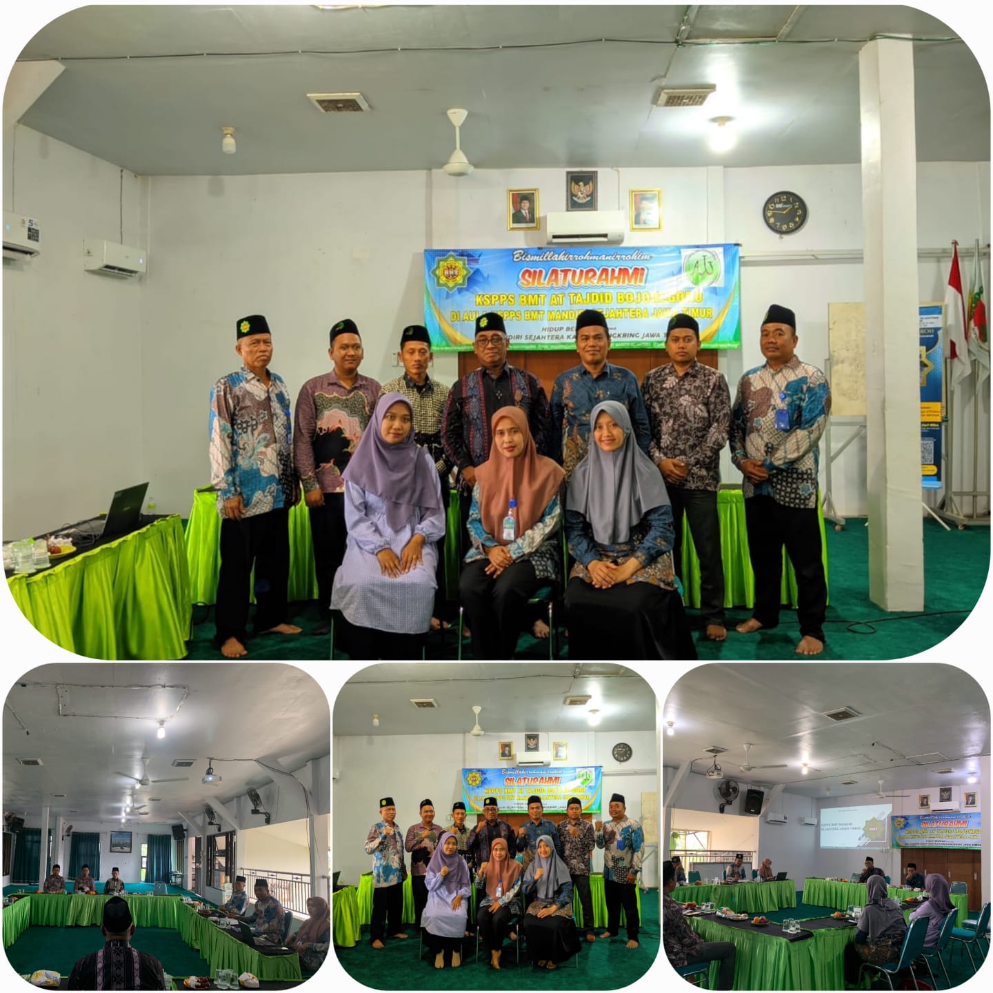KOPSYAH BMT At Tajdid Bojonegoro  di Aula Kantor Pusat KSPPS BMT Mandiri Sejahtera Jawa Timur 
