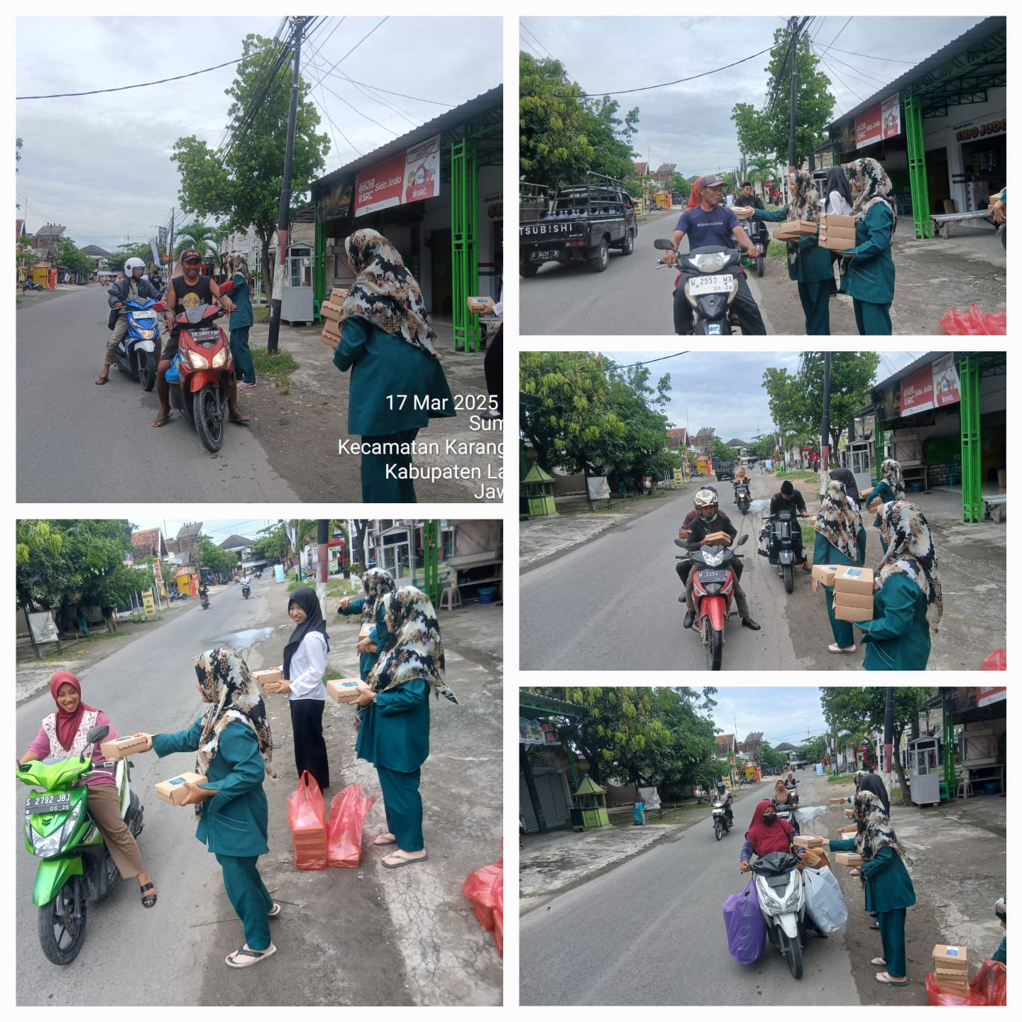 Pembagian Takjil Kantor Cabang Sumberwudi