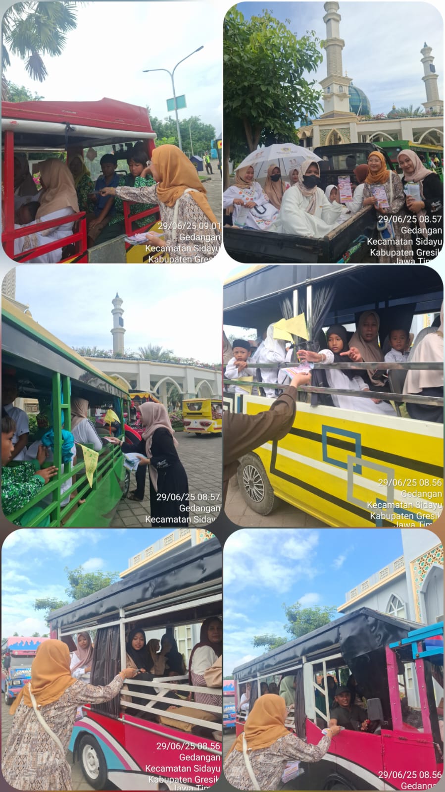 KSPPS BMT Mandiri Sejahtera cabang sekapuk berpartisipasi di kegiatan kirab 1000 santri dan 100 tayo dalam rangka 1 MUHARROM 1447 H yang di selenggarakan oleh TPQ Tilawati cabang gresik di Masjis Moed'har Arifin