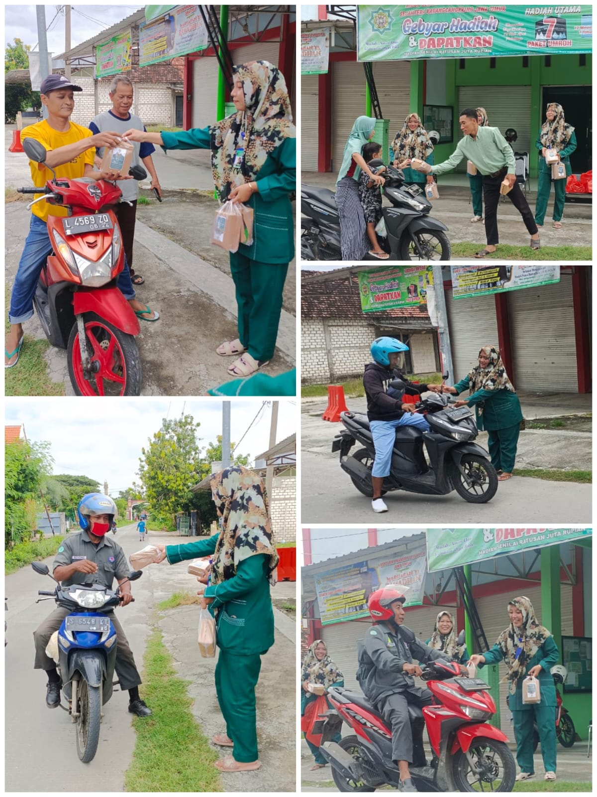 Pembagian Takjil Kantor Cabang  SUGIHWARAS