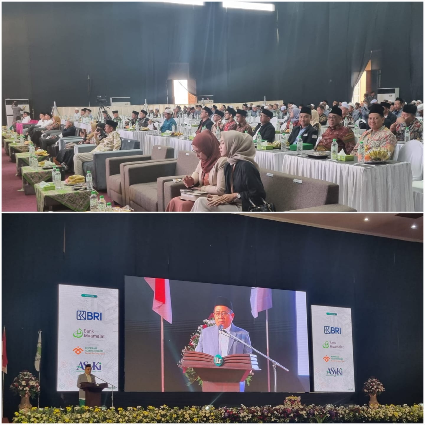 General Manager KSPPS BMT Mandiri Sejahtera Jawa Timur (Bp.H.M.Ayubi Chozin) dalam acara Rapat Anggota Tahunan (RAT) Tahun Buku 2024 KSPPS BMT UGT Nusantara, Minggu 23 Februari 2025