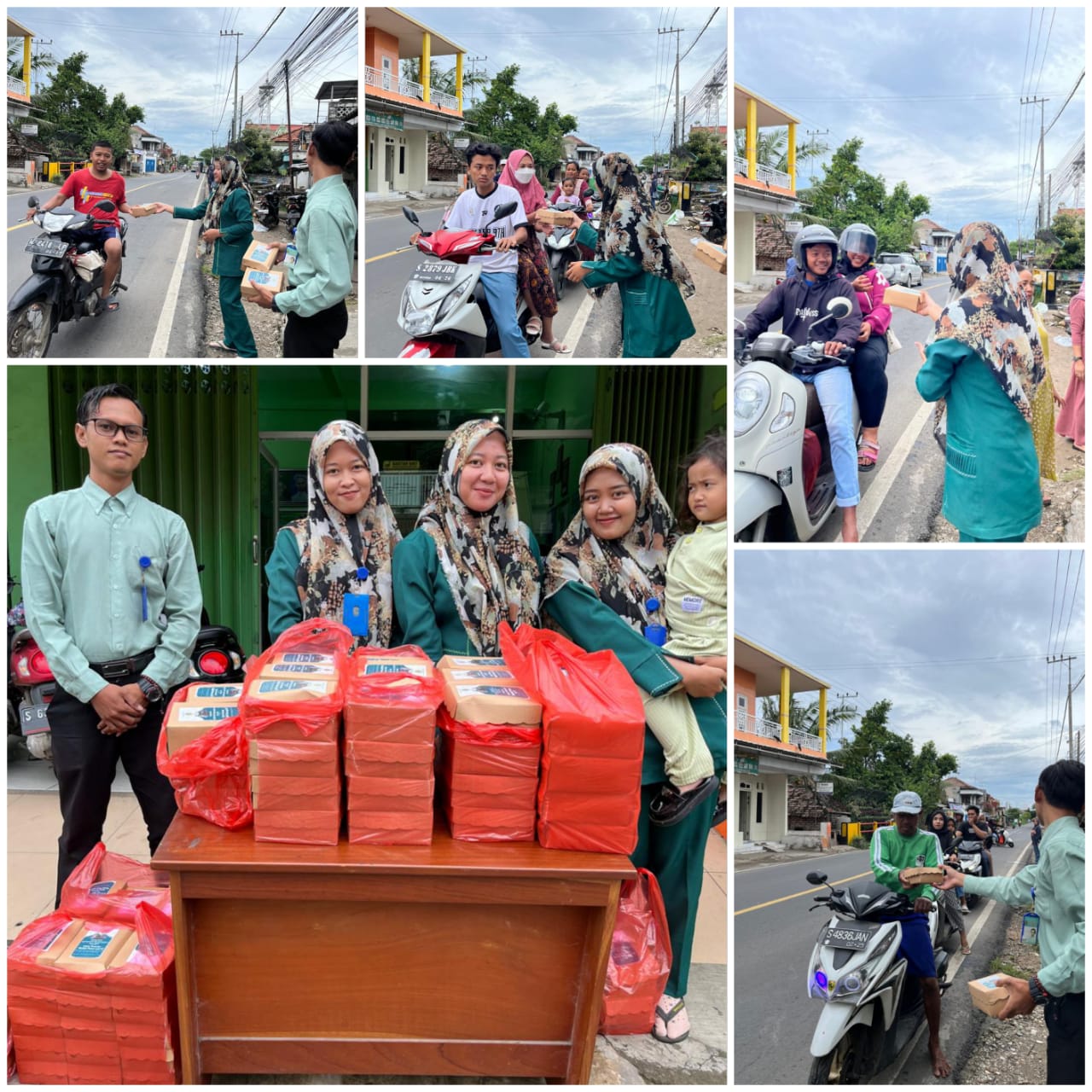 Pembagian Takjil Kantor Cabang  BLIMBING