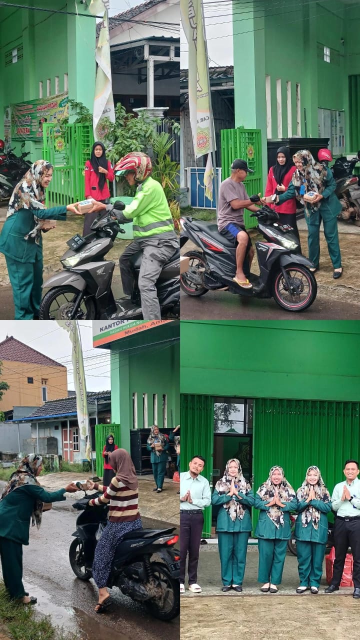 Pembagian Takjil Kantor Cabang KEREK