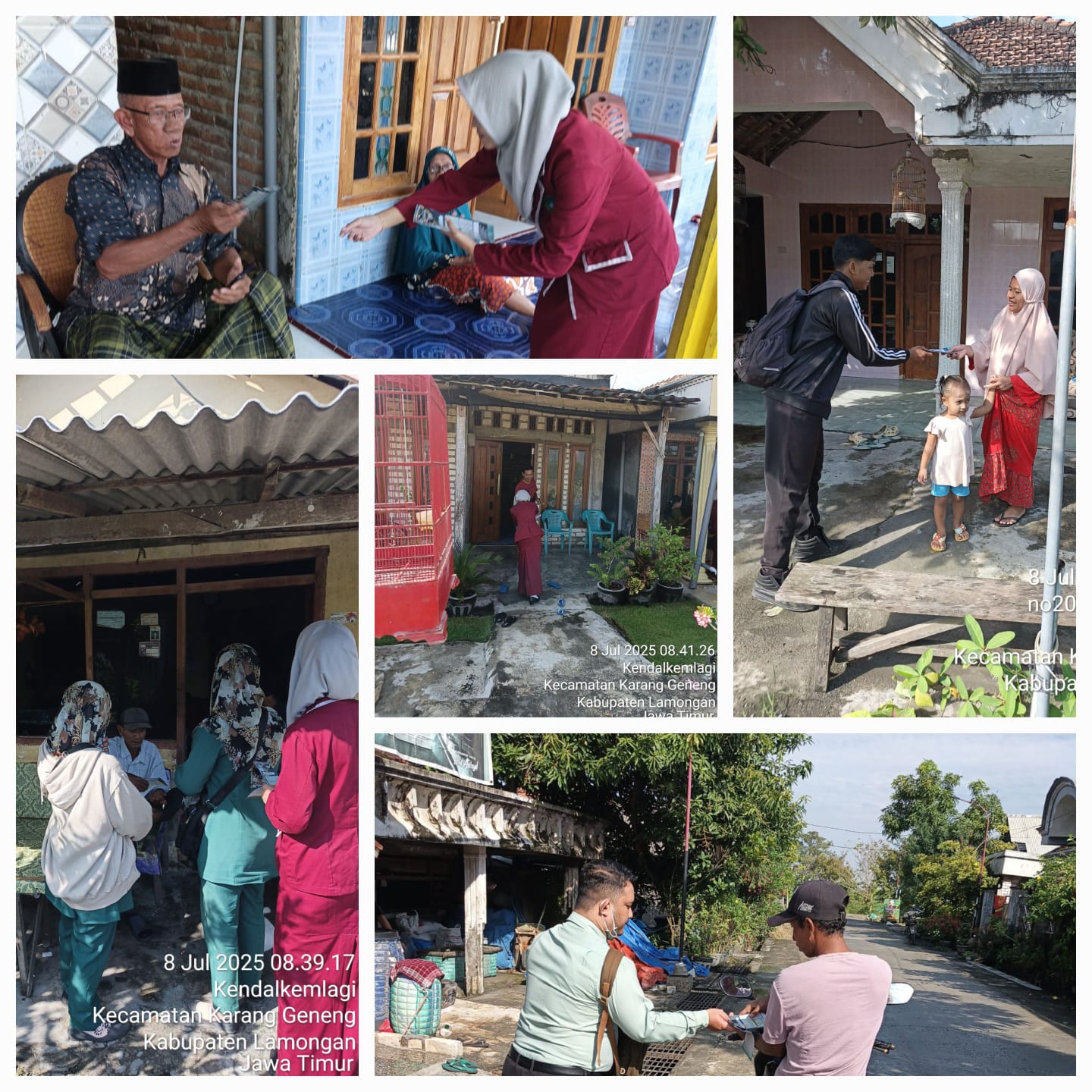 Kegiatan promosi marketing KSPPS BMT MANDIRI SEJAHTERA JAWA TIMUR KANTOR PUSAT Karangcangkring di desa kendal kemlagi karanggeneng Lamongan