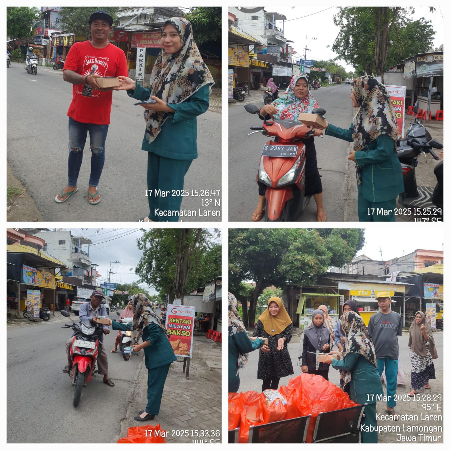 Pembagian Takjil Kantor Cabang LAREN