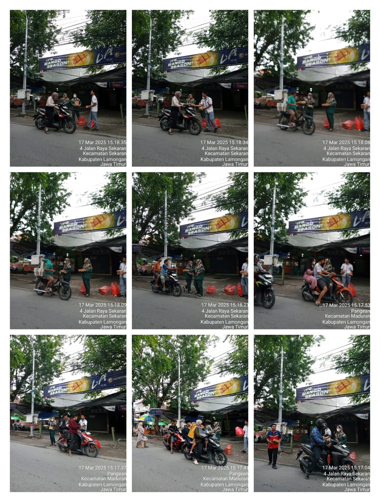  Pembagian Takjil Kantor Cabang Pangean