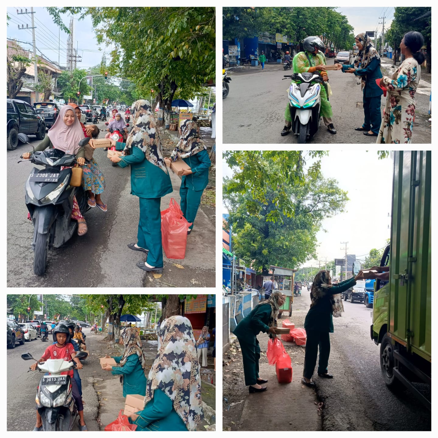 Pembagian Takjil Kantor Cabang SIDOHARJO