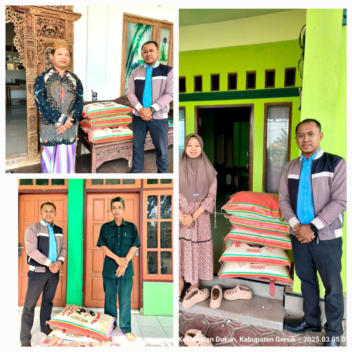  Penyerahan Beras untuk Ponpes di wilayah kantor cabang Dukun