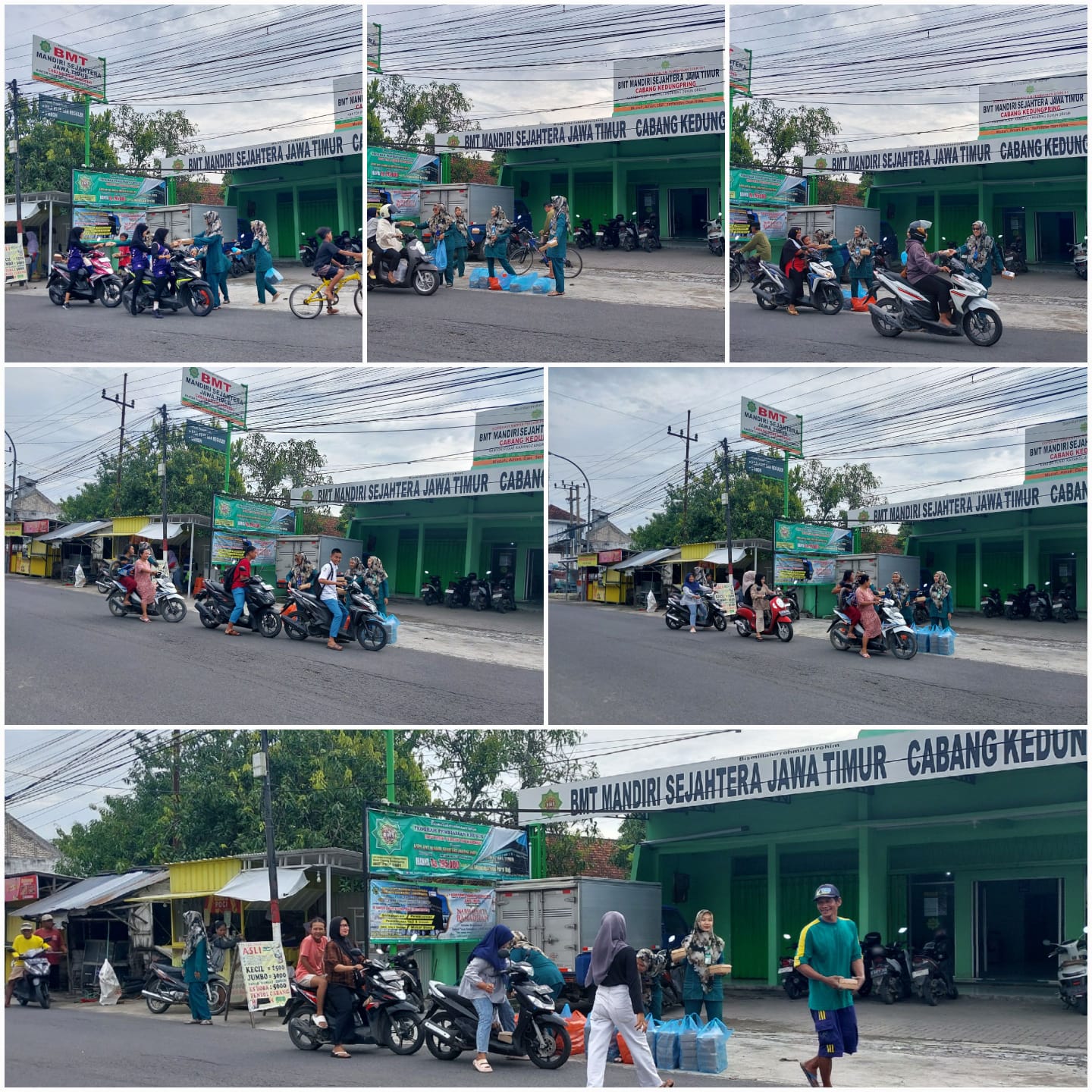 Pembagian Takjil Kantor Cabang KEDUNGPRING