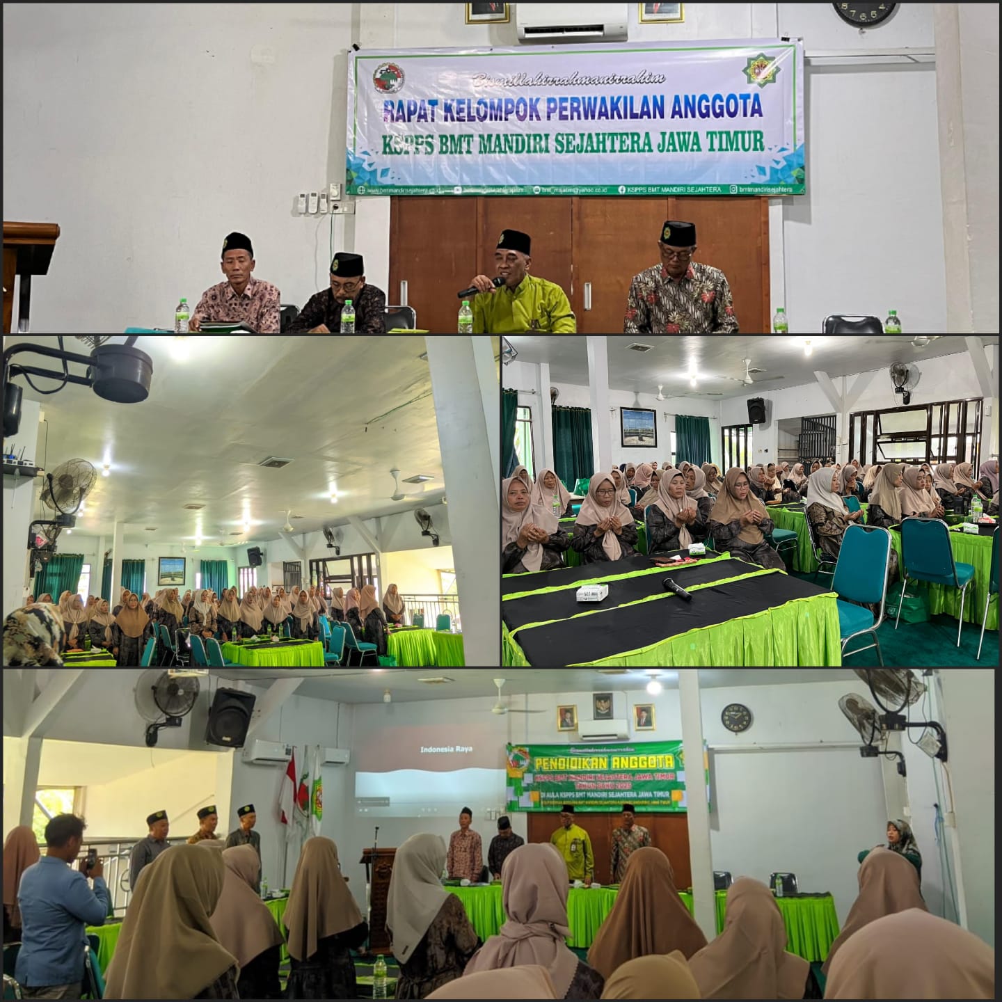 Pelaksanaan Rapat Kelompok Perwakilan Anggota Tahun Buku 2024 dan Pendidikan Anggota KSPPS BMT Mandiri Sejahtera Jawa Timur Senin, 10 Februari 2024