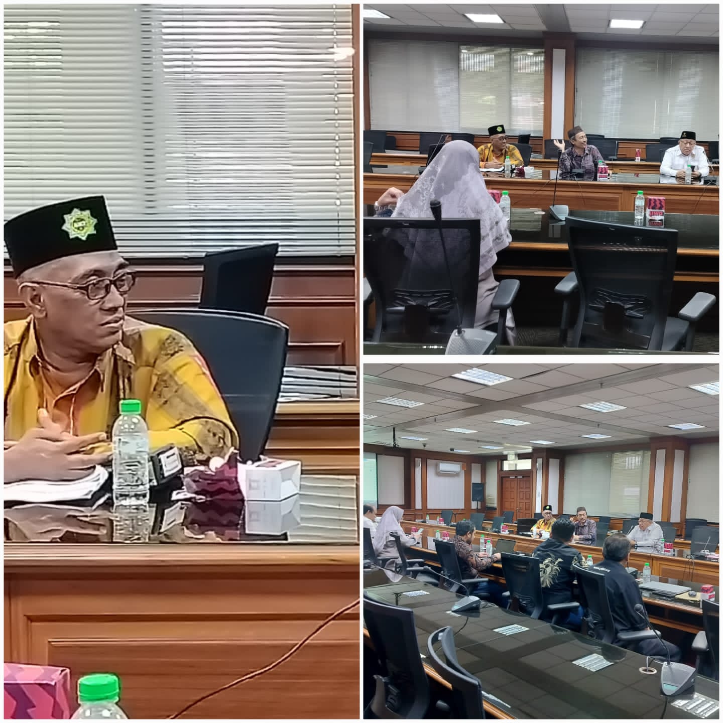 General Manager KSPPS BMT Mandiri Sejahtera Jawa Timur (Bp.H.M.Ayubi Chozin)* menyerahkan *Dana Santunan kepada 100 Anak Yatim Piatu* dan *Hadiah 1 Paket Umroh* untuk Undangan dalam acara *Peresmian Renovasi Gedung UGD* dan *Launching Layanan UGD 24 Jam* 