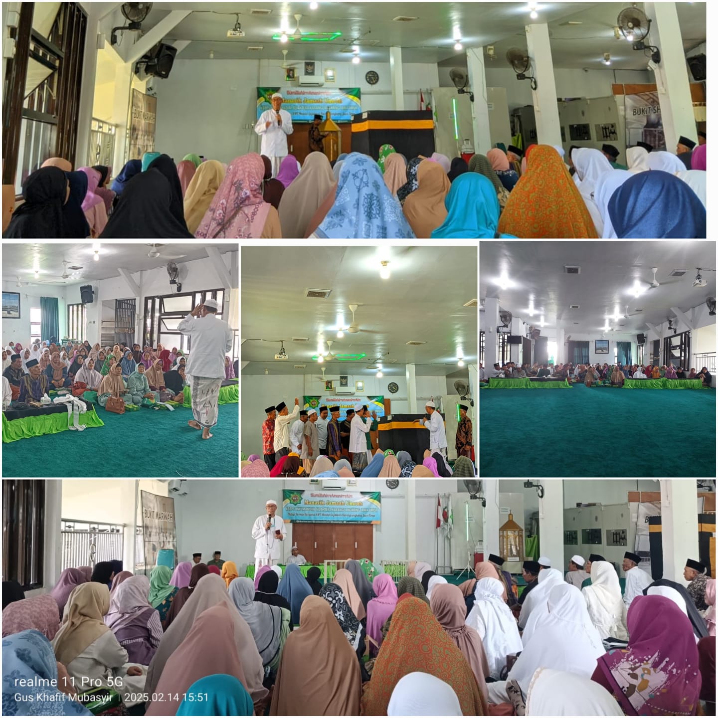 Manasik Kedua untuk 240 Calon Jamaah Umroh Gelombang I KSPPS BMT Mandiri Sejahtera Jawa Timur  Paket 13 Hari Insyaallah Pemberangkatan tanggal 19 Februari 2025 di Aula Kantor Pusat KSPPS BMT Mandiri Sejahtera Jawa Timur